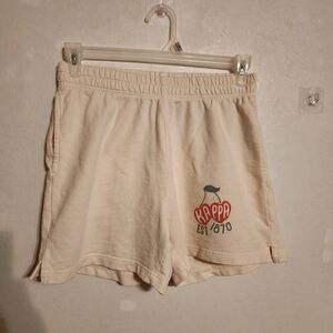 Universitytees Cherry Vanilla Drawstring Kappa Sorority Shorts 5" Size M